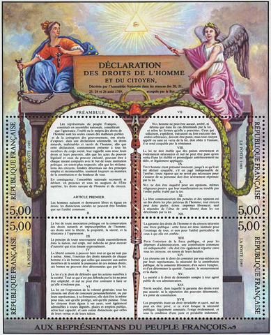 TRADUCCIÓN DE LA DECLARACIÓN DE LOS DERECHOS DEL HOMBRE Y DEL CIUDADANO