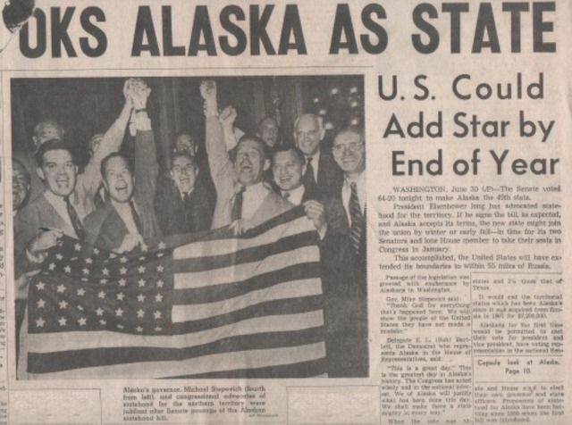 Russia Hands over Alaska