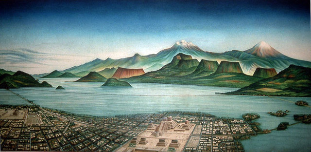 the power of mountains(Aztecs)