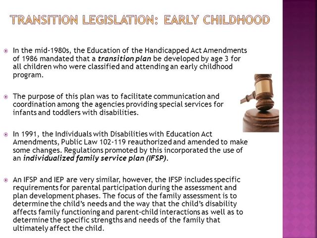 Individuals with Disabilities Education Act Amendments of 1991