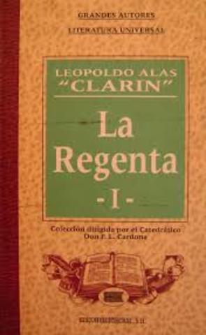 Publicación de La Regenta (El primer tomo)