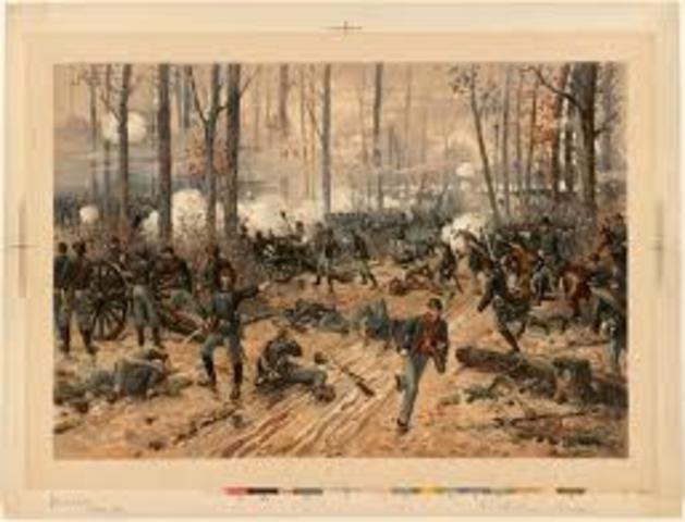 Battle of Shiloh Begins
