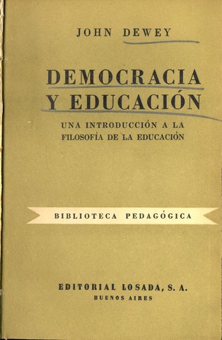 Aportes a la educación Dewey.