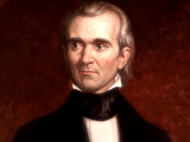 James Knox Polk was elected president