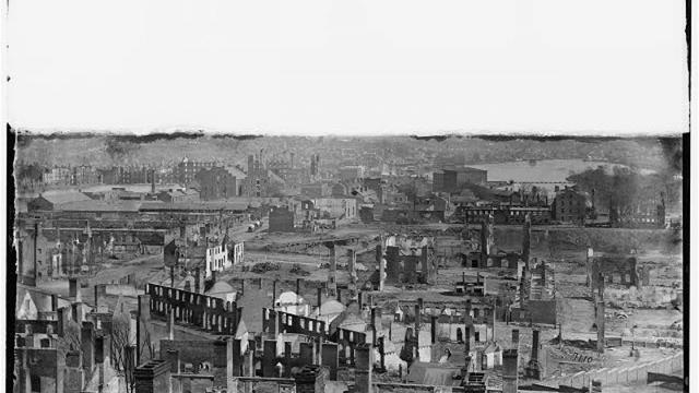 Union Occupation of Petersburg and Richmond.