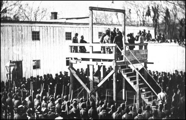 Henry Wirz is hanged for andersonville