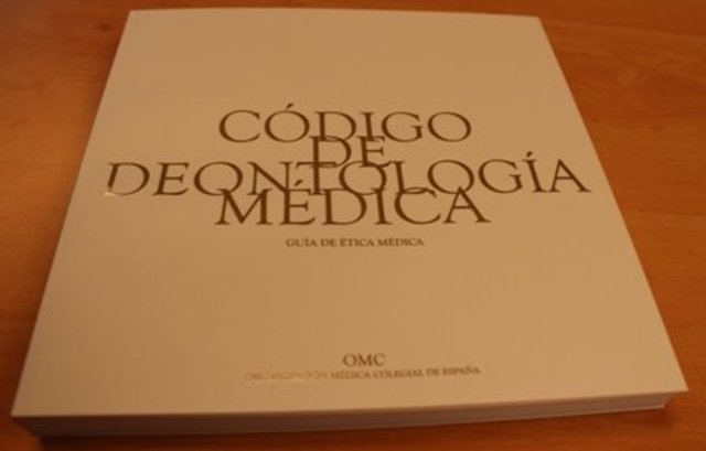 Libro Código deontológico médico