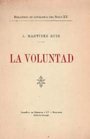 Publicación de La voluntad