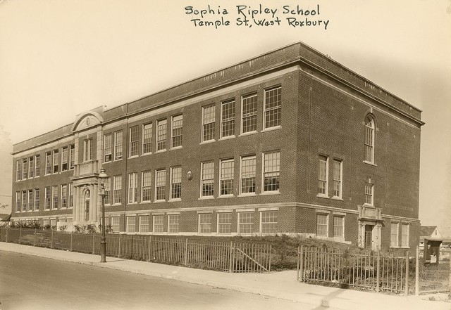 The state of Massachusetts passes a law requiring towns of more than 500 families to have a public high school open to all students.