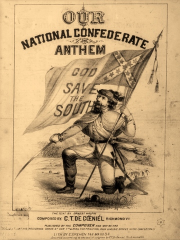 Slaves fight for confederates