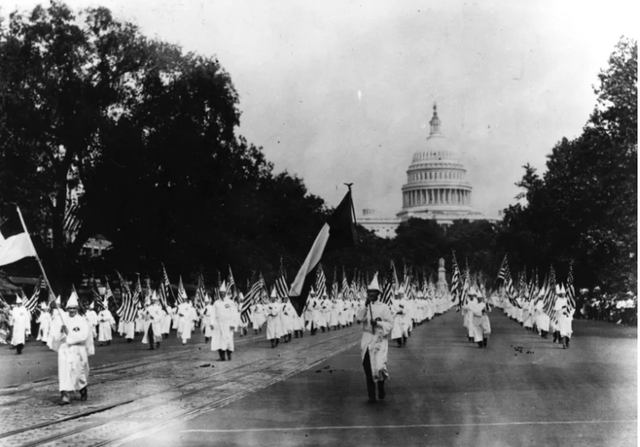 The KKK Marches in Washington