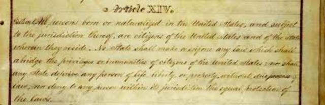 14th Amendment Ratified
