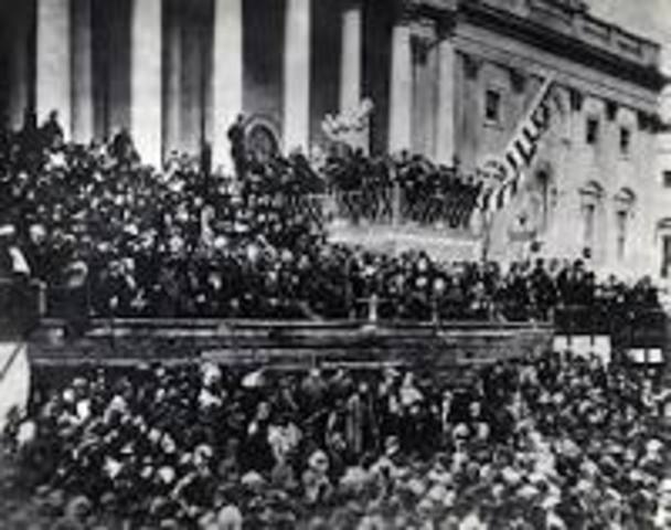Lincoln's second Innaugaration