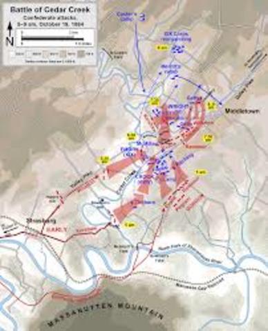 The Battle of Cedar Creek