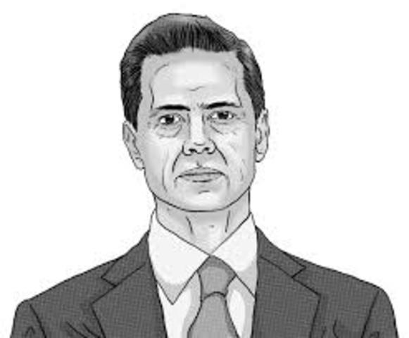 Enrique Peña Nieto (20/julio/1996, Atlacomulco, Edo. de México)
