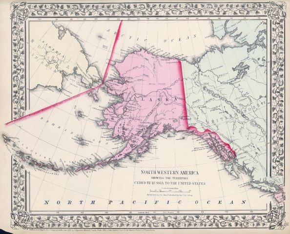 Russia Gives Alaska to the US