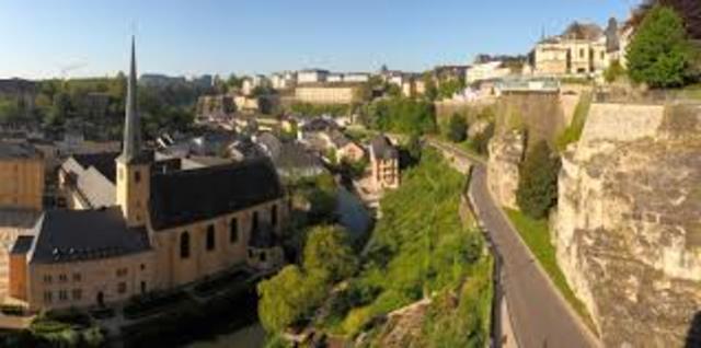 Luxembourg gained Independence