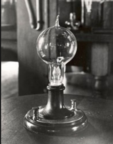 The light bulb was created