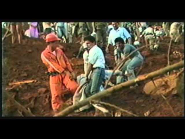 Deslizamiento de tierra en Villatina, Antioquia.