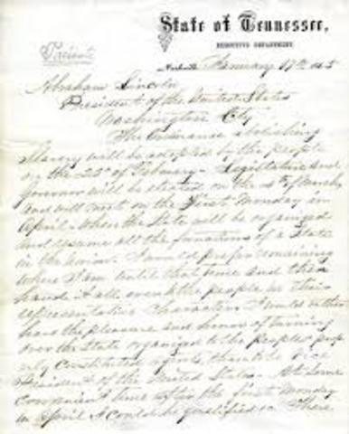 Tennessee Abolishes Slavery