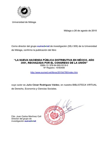 Nueva Hacienda Pública Distributiva