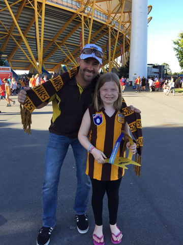 First Footy game (AFL)