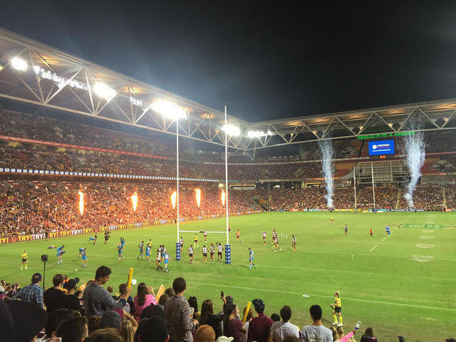 First footy game (NRL)
