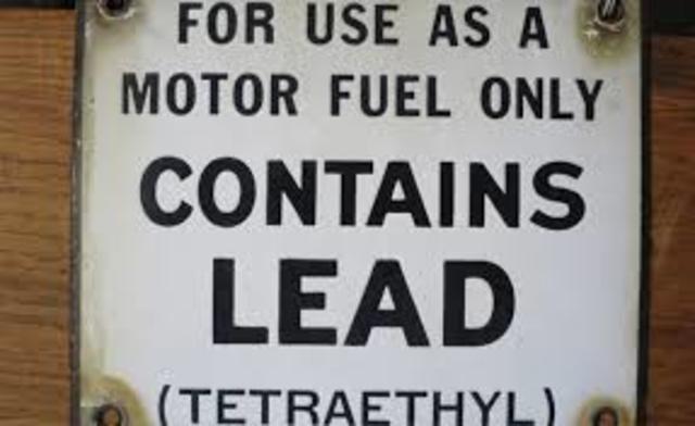 Leaded gas banned