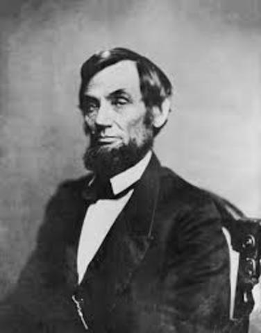 Lincoln is reelected for 2nd term