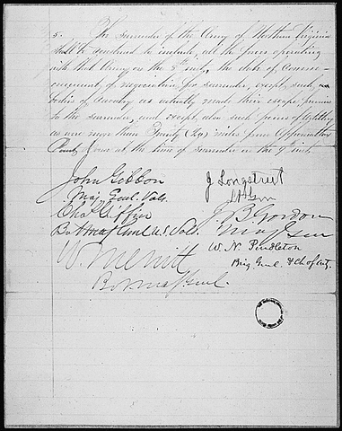 Surrender of Tennessee Confederate Army