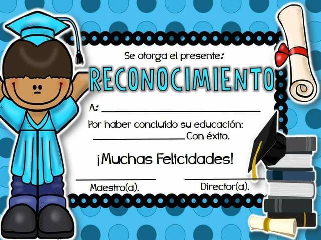 Término de los estudios de primaria.