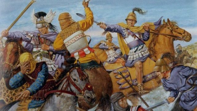 Alexander raids Persia
