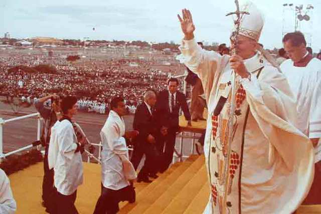 Visita del papa Juan Pablo II  a Venezuela
