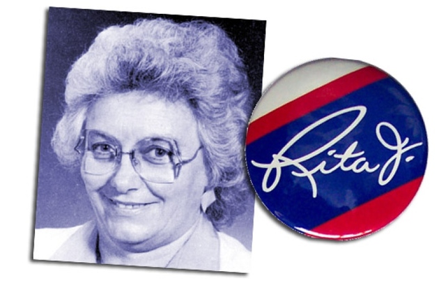 Rita Johnston becomes the first woman Premier