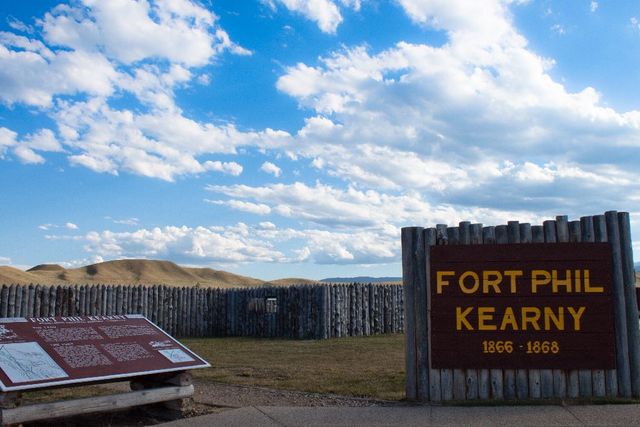 Construction of Fort Phil Kearny