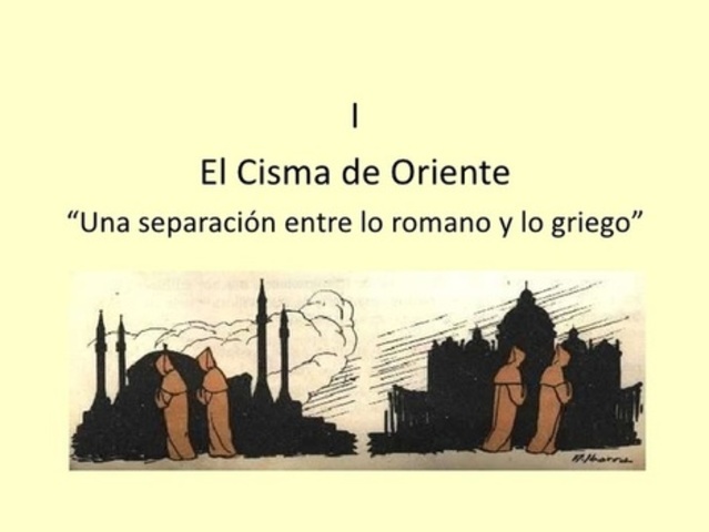 cisma de oriente