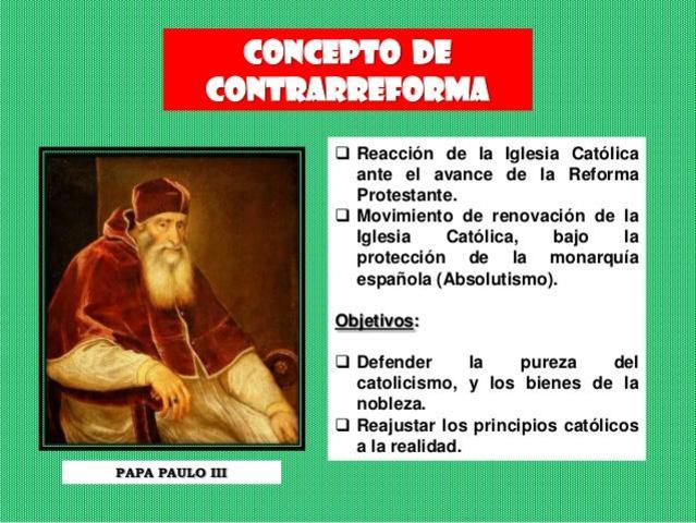 como comienza la contrarreforma