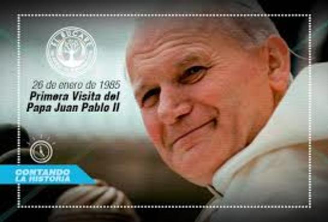 Primera visita de un papa a Venezuela