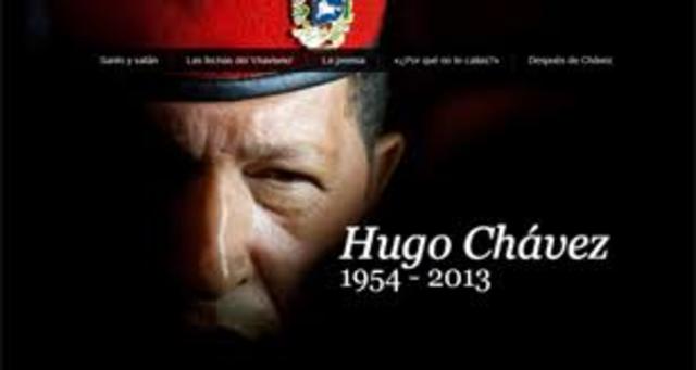 Muere Hugo Chávez