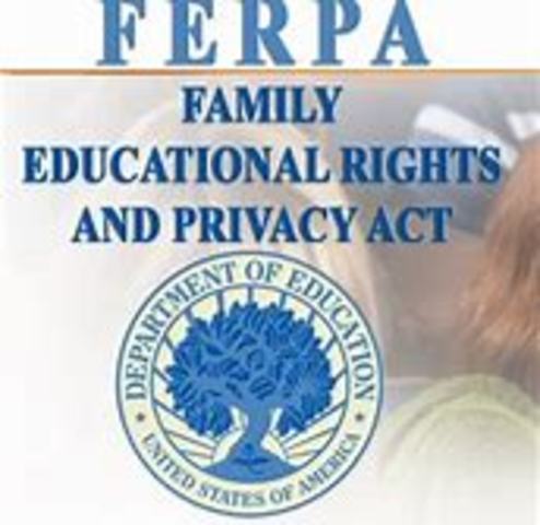 Family Educational and Privacy Act FERPA