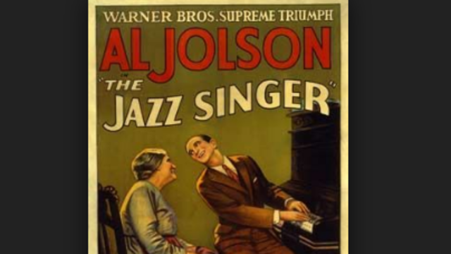 The first motion picture with spoken dialog, THE JAZZ SINGER, was released