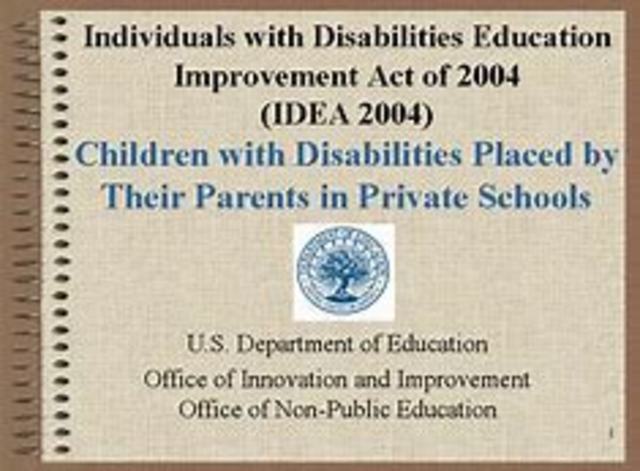 Individuals with Disabilities Education Improvement Act of 2004