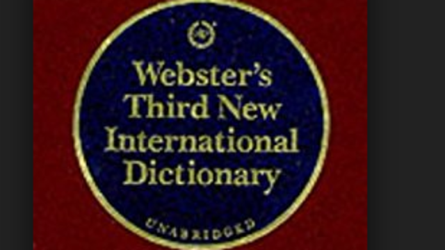 Third New International Dictionary edited by Philip