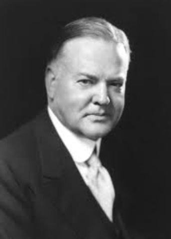 President Hoover is Elected