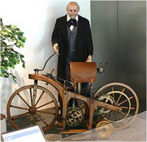 La primera motocicleta