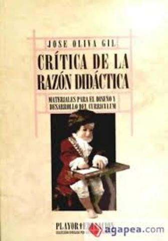 El objeto de la Didáctica según Oliva