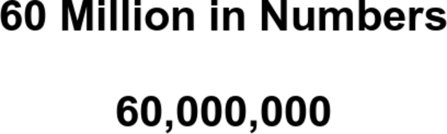 60 milijuna