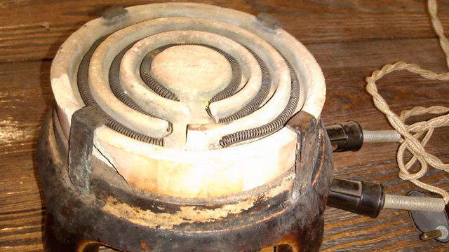 LA PRIMERA ESTUFA ELÉCTRICA