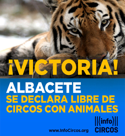 Campaña Albacete libre de circos