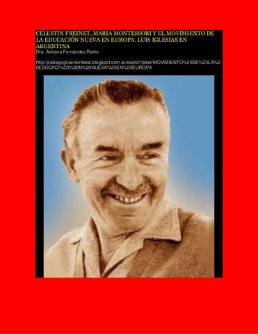 Aportes de Célestin Freinet